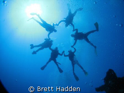 Taken from the bottom of the Canyon in Dahab. by Brett Hadden 